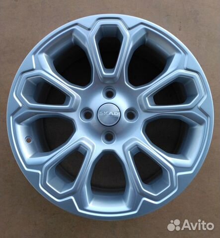 Диски литые R17 Skad GN15 сверловка 4x108 новые