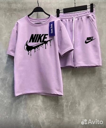 Костюм женский Nike с шортами 42-58 разные