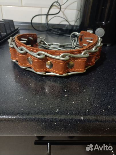 Ошейник строгий (кожа)