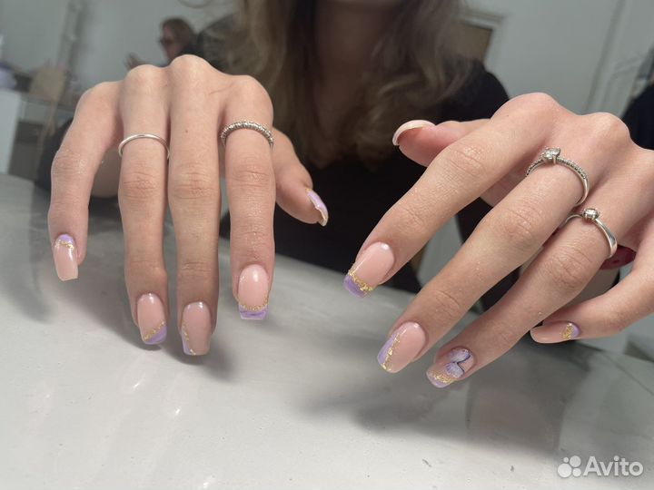 Маникюр,наращивание ногтей,гель-лак