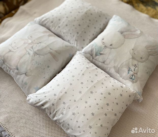 Бортики в детскую кроватку