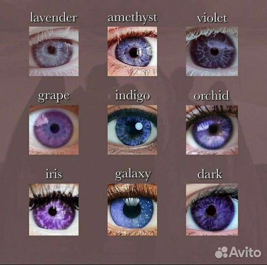 Цветные линзы