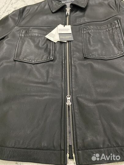 Кожаная куртка мужская marc O polo, 56р