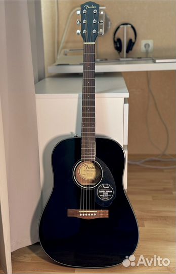 Гитара Fender CD-60S Black