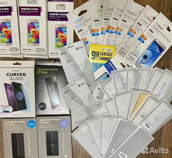 Защитные стекла iPhone Samsung Huawei Honor Xiaomi