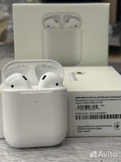 Беспроводные наушники Apple Airpods 2