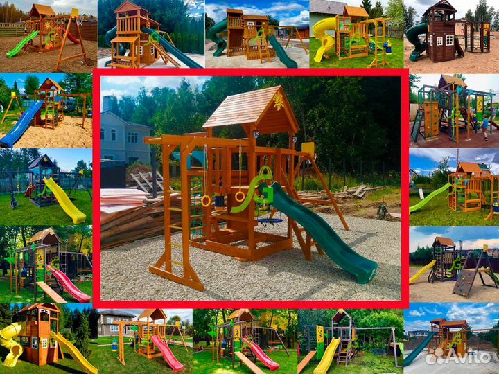 Игровой комплекс для детей на дачу