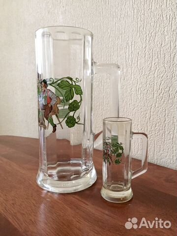 Пивная кружка и стопка. Пара. Румыния