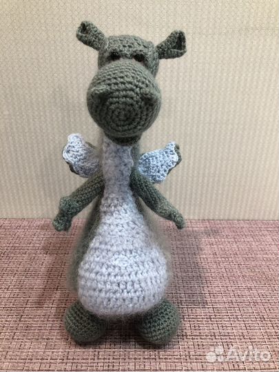 Дракон. Символ 2024 года. Вязаная игрушка