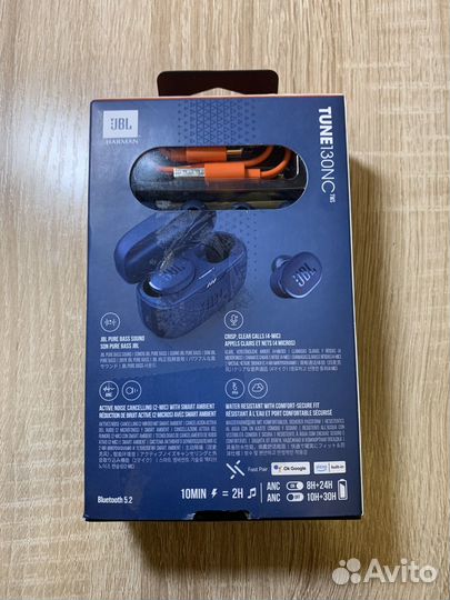 Наушники JBL pure bass zero noise