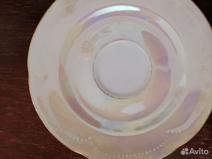 Чашка с блюдцем фарфор Германия