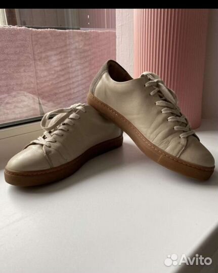 Красовки кеды натуральная кожа Португалия унисекс