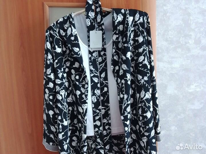 Летний кардиган 46раз с топом
