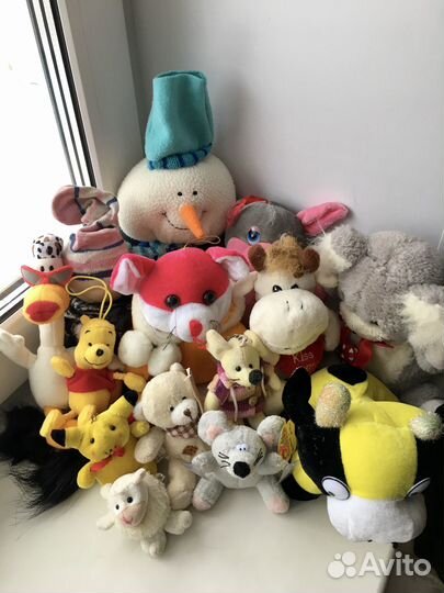 Мягкие игрушки пакетом