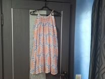 Платье нарядное плиссе Франция лето для девочки