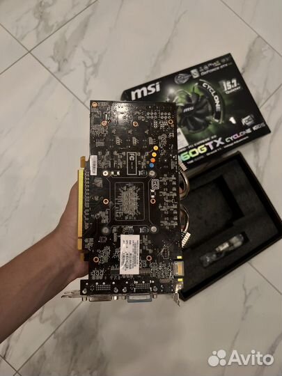 Видеокарта msi gtx 460