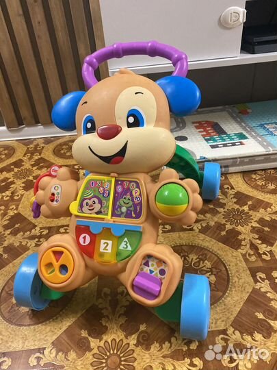 Ходунки каталка fisher price