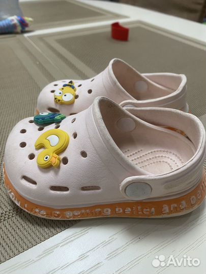 Сабо детские, тапочки резиновые