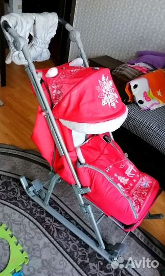 Санки коляска