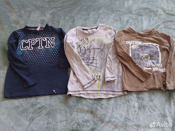 Детские вещи пакетом на мальчика 116