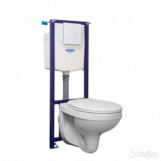 Инсталляция с унитазом Россия