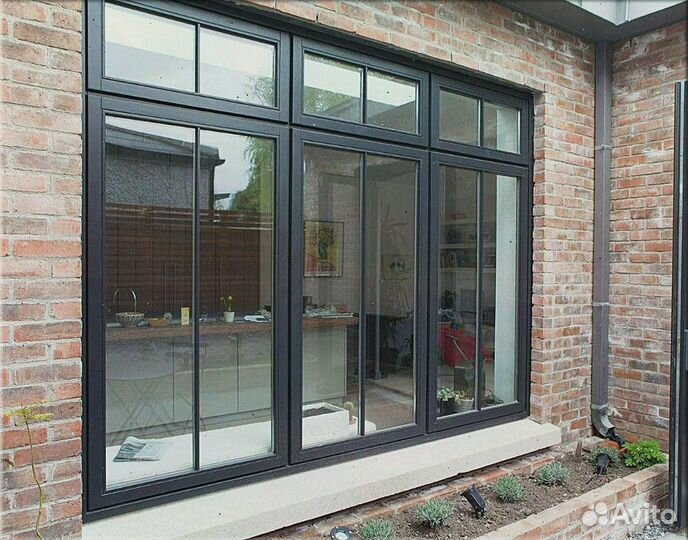 Окна алюминиевые