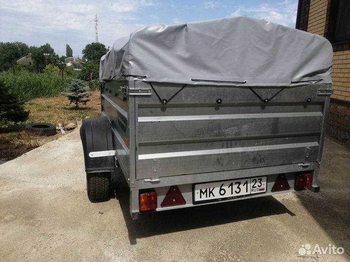 Прицеп с бочкой