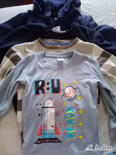 Детские вещи пакетом для мальчика 3-4 года