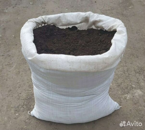 Чернозем,торф,земля,грунт в мешках