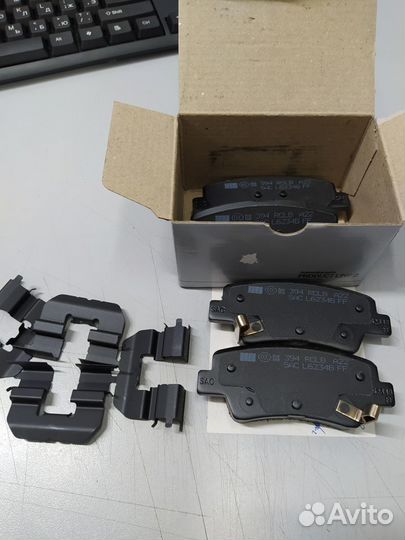 Тормозные колодки Hyundai Solaris. Оригинал