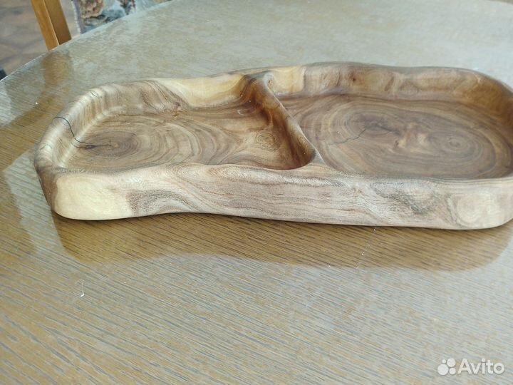 Доска разделочная, менажницы из карагача