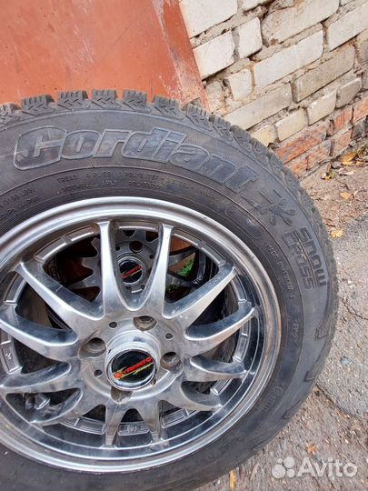 Колеса на литых дисках