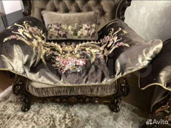 Покрывала на мягкую мебель бархатные итальянское к