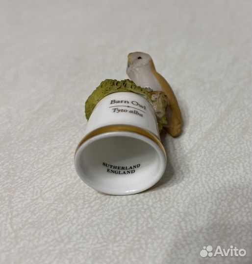 Наперсток фарфоровый коллекционный