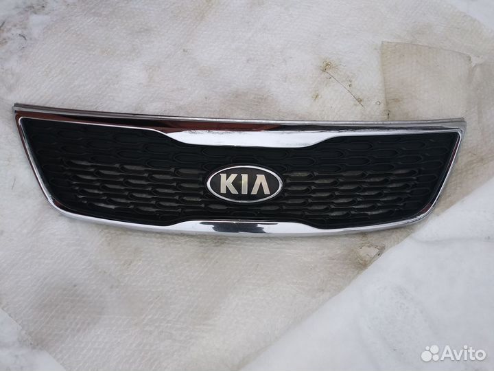 Решетка радиатора Kia Sorento 2 рестайлинг