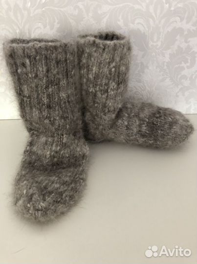 Носки из собачьей шерсти