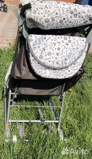 Детские санки коляска