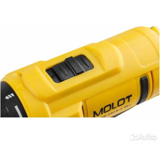 Шуруповерт molot MBD1815-1 DLi в чемодане