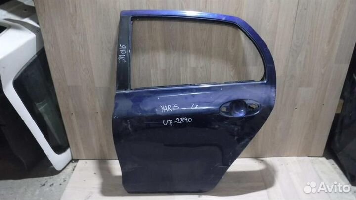 Дверь задняя левая Toyota Yaris (XP90) 2005-2013