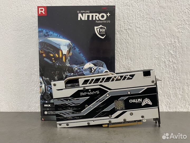 Видеокарта RX570 Sapphire Nitro+ 8GB Гарантия