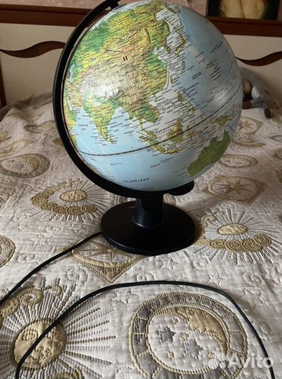 Глобус с подсветкой Proff, 30 см диаметр с политич