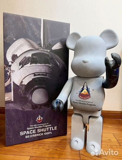 Bearbrick 1000% (70см) Space Shuttle Program nasa