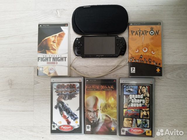 Sony psp 2001 оригинал с играми купить в Москве | Электроника | Авито