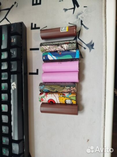 Литиевые батарейки 18650