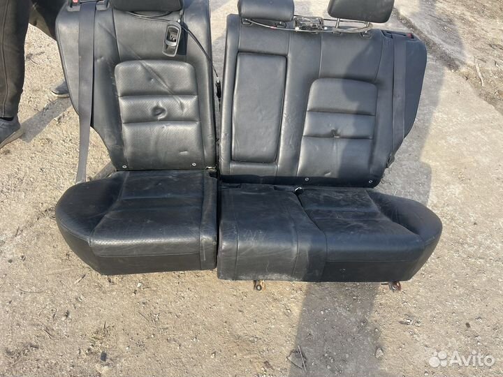 Задние сиденья мазда 6gg лифтбек кожа