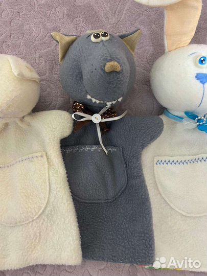 Кукольный театр игрушка на руку ручная работа