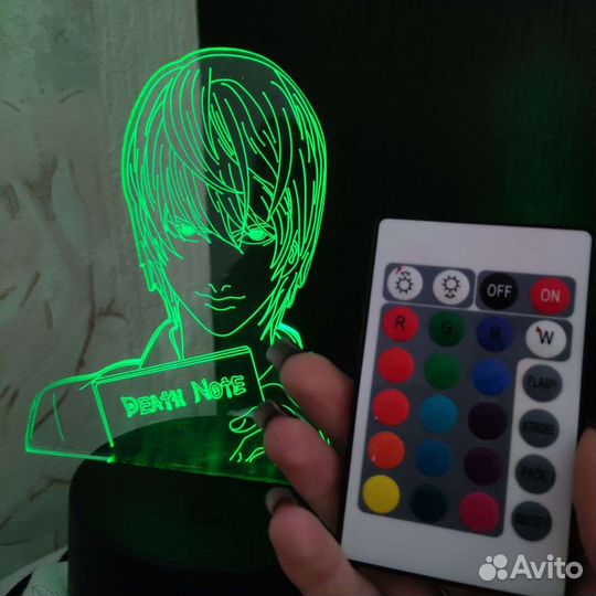 Ночник аниме Ягами Лайт