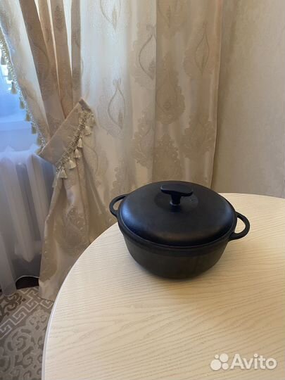 Казан чугунный узбекский на 3 л