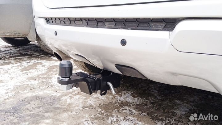 Фаркоп на Duster l,ll / Kaptur, шар под квадрат