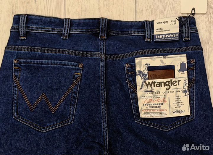 Утепленные джинсы Wrangler